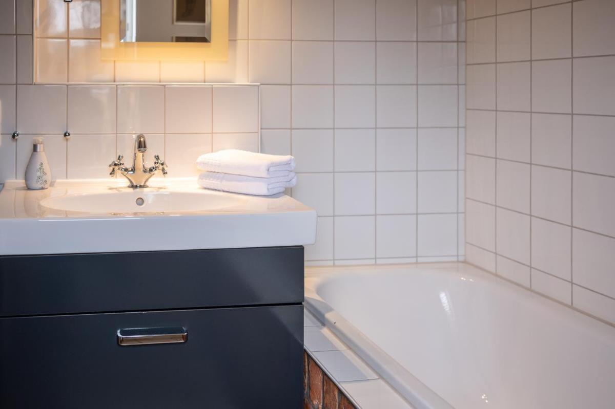 Apartmenthaus Brunnenhof Papstdorf Esterno foto